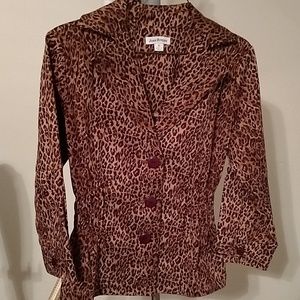 10 rappers Safari print jacket